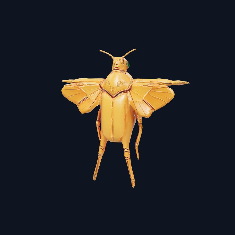 Golden Beetle Fantasy model pack